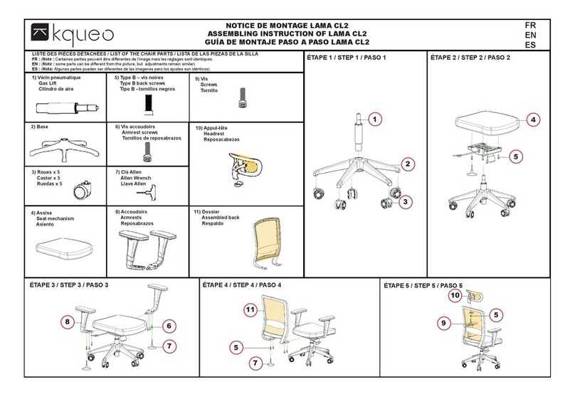 kqueo LAMA CL2 Assembling Instruction