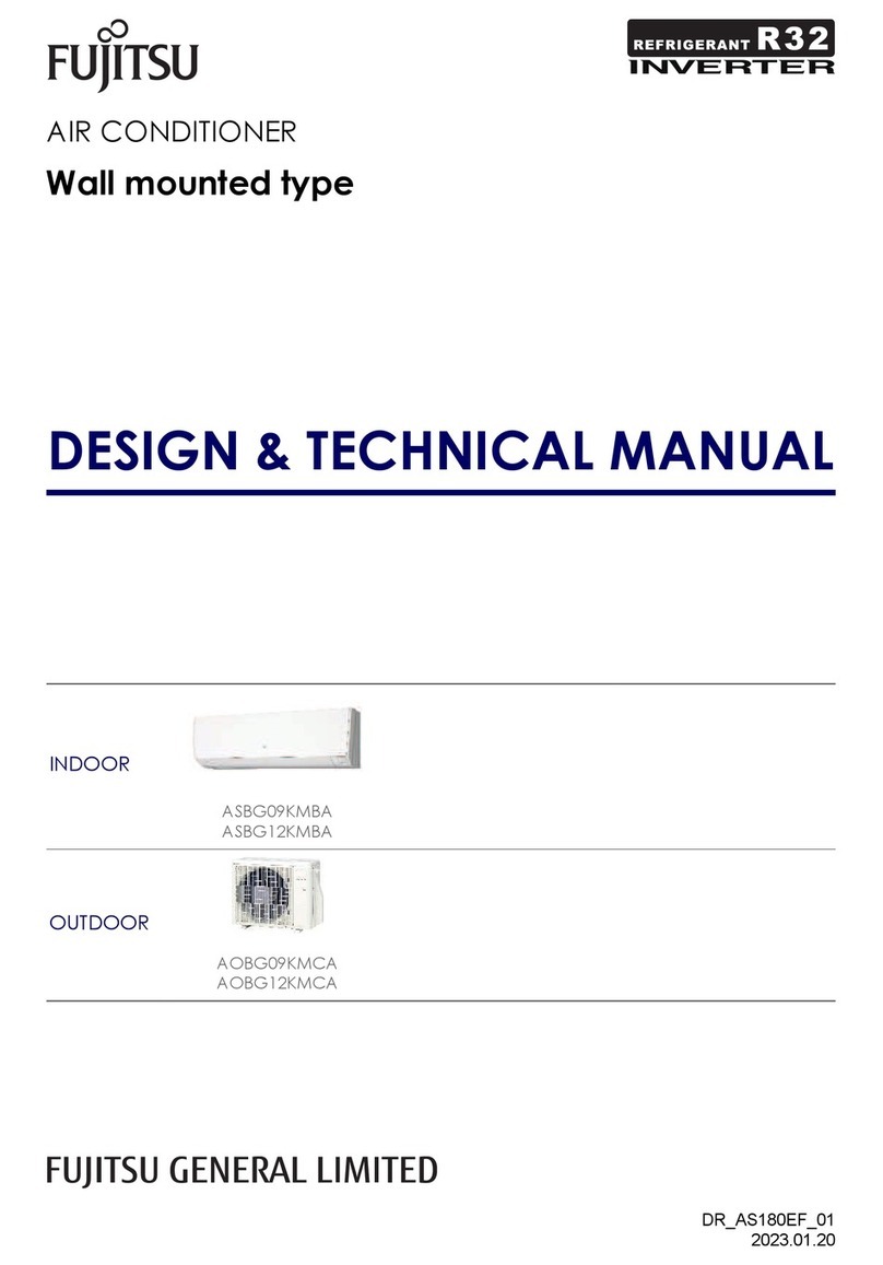 Fujitsu ASBG09KMBA Service manual