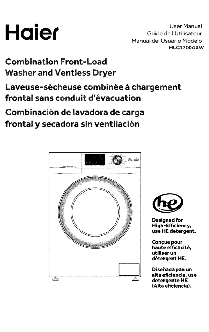 Haier HLC1700AXW User manual