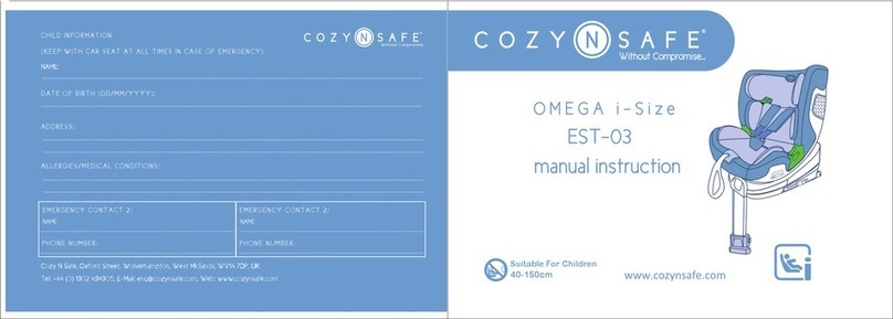 Cozy N Safe EST-03 Manual instruction