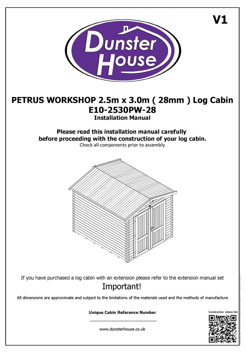 Dunster House PETRUS E10-2530PW-28 User manual