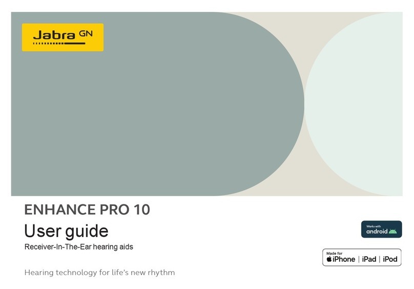 Jabra ENHANCE PRO 10 User manual Jabra ENHANCE PRO 10 User manual