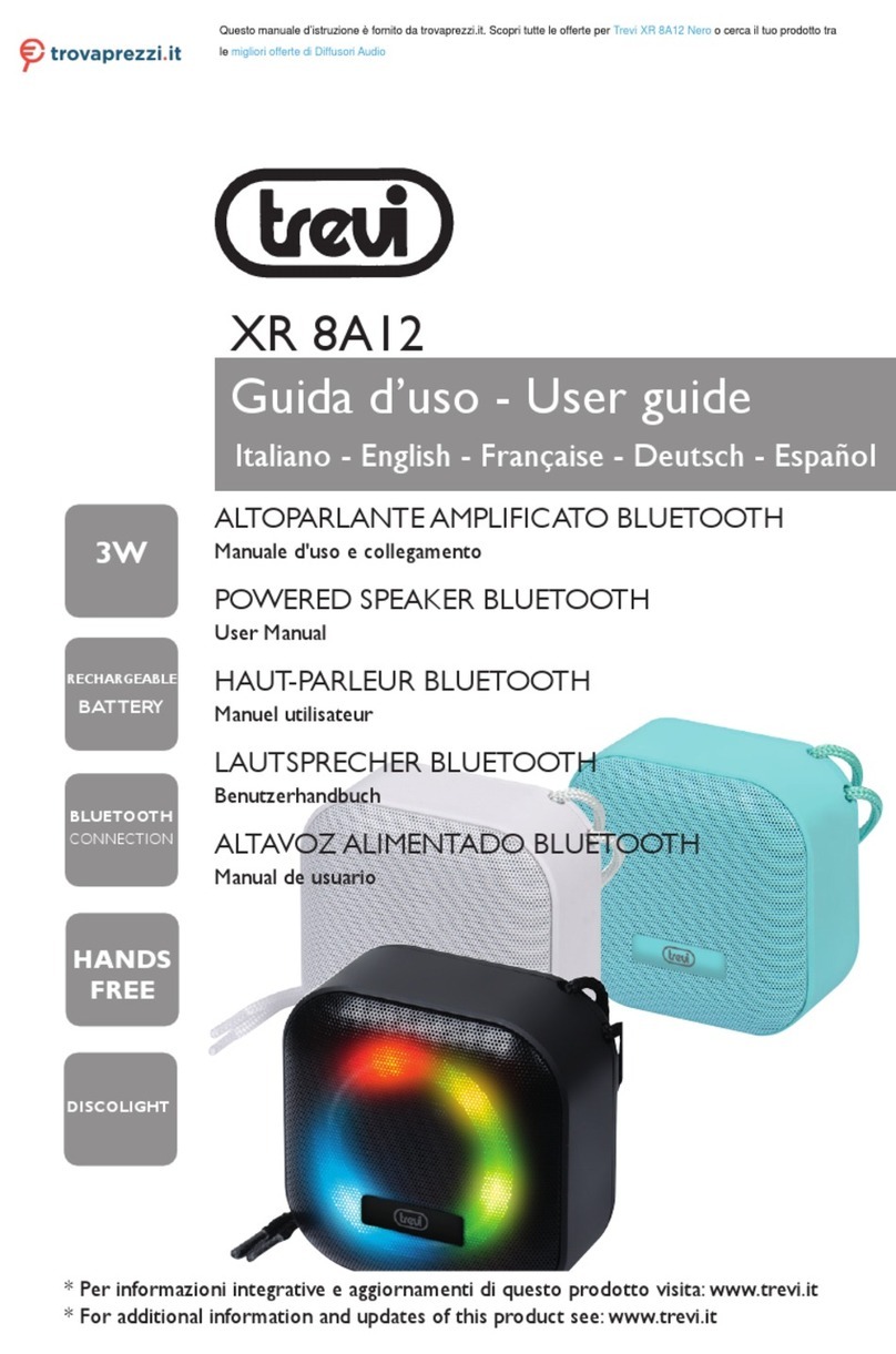 Trevi XR 8A12 user guide