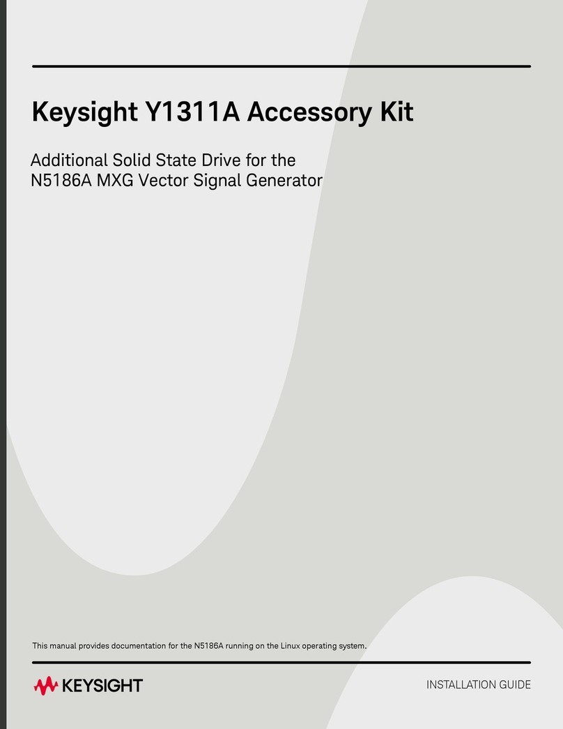 Keysight Y1311A installation guide