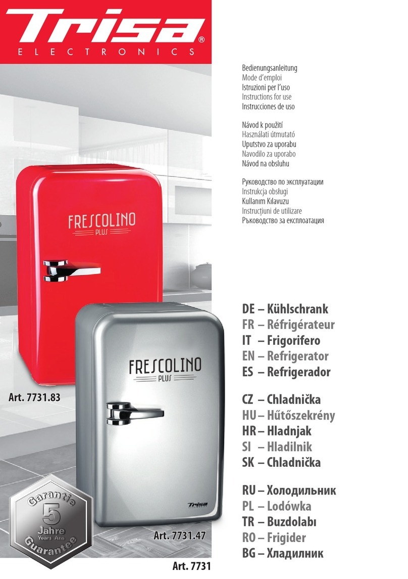 Trisa electronics FRESCOLINO PLUS Instructions for use