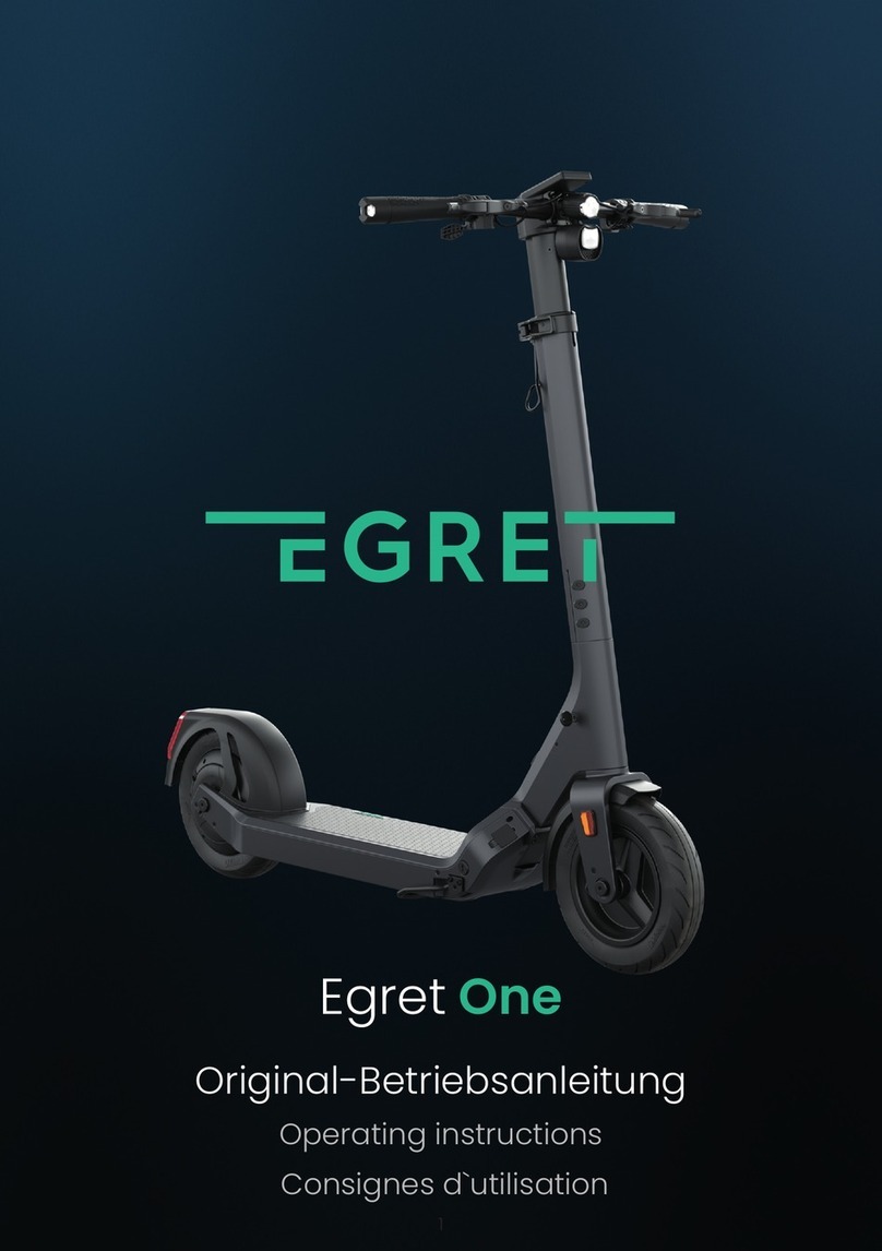 Egret One operating instructions