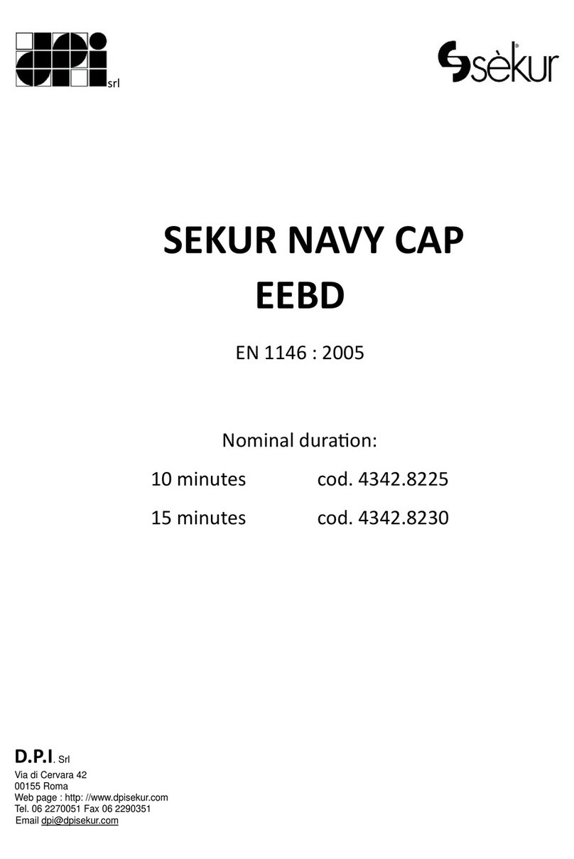DPI sekur NAVY CAP manual