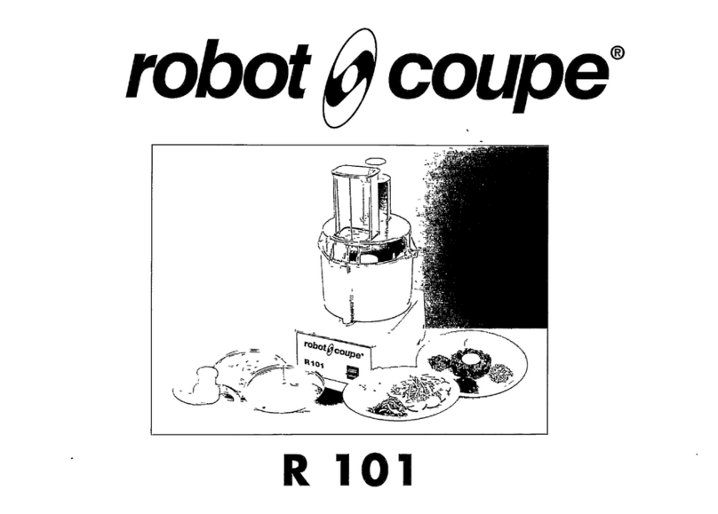 Robot Coupe R 101 User manual