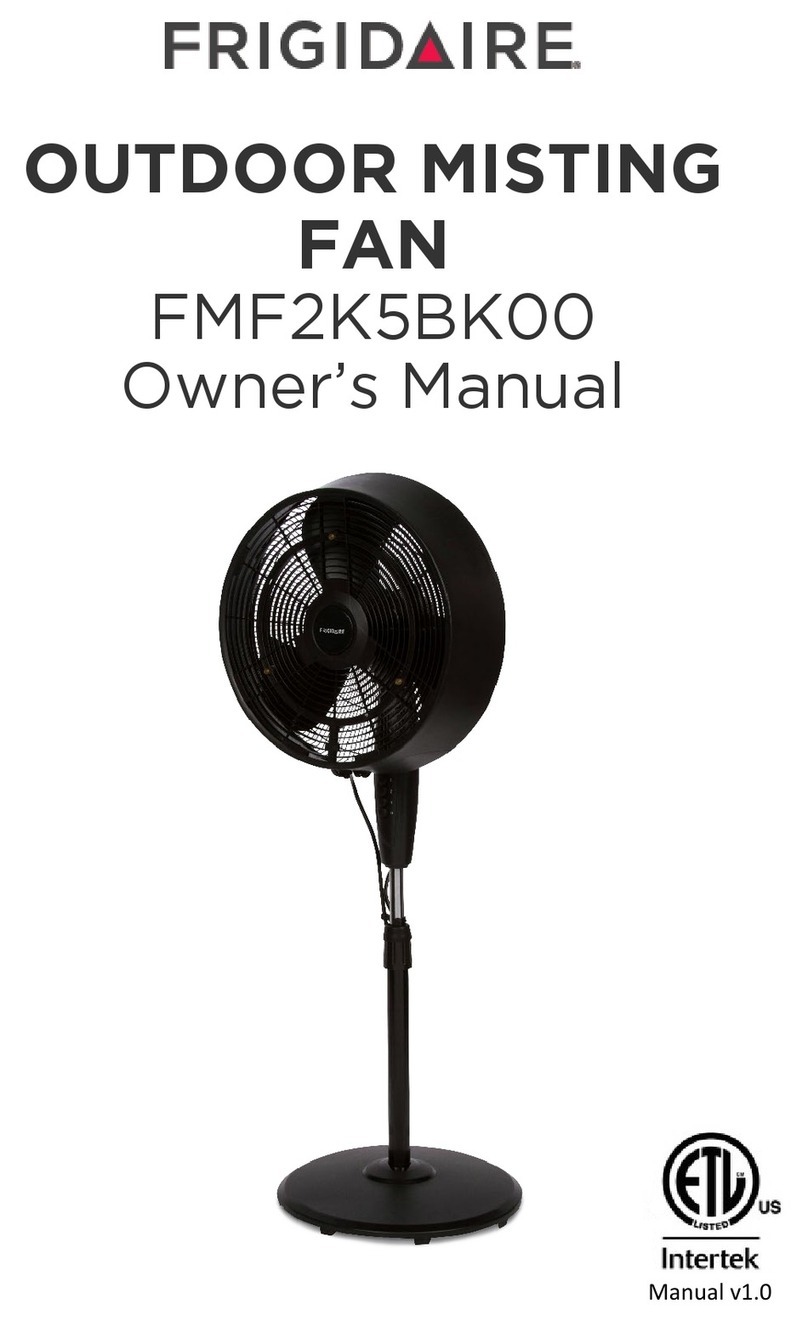 Frigidaire FMF2K5BK00 User manual