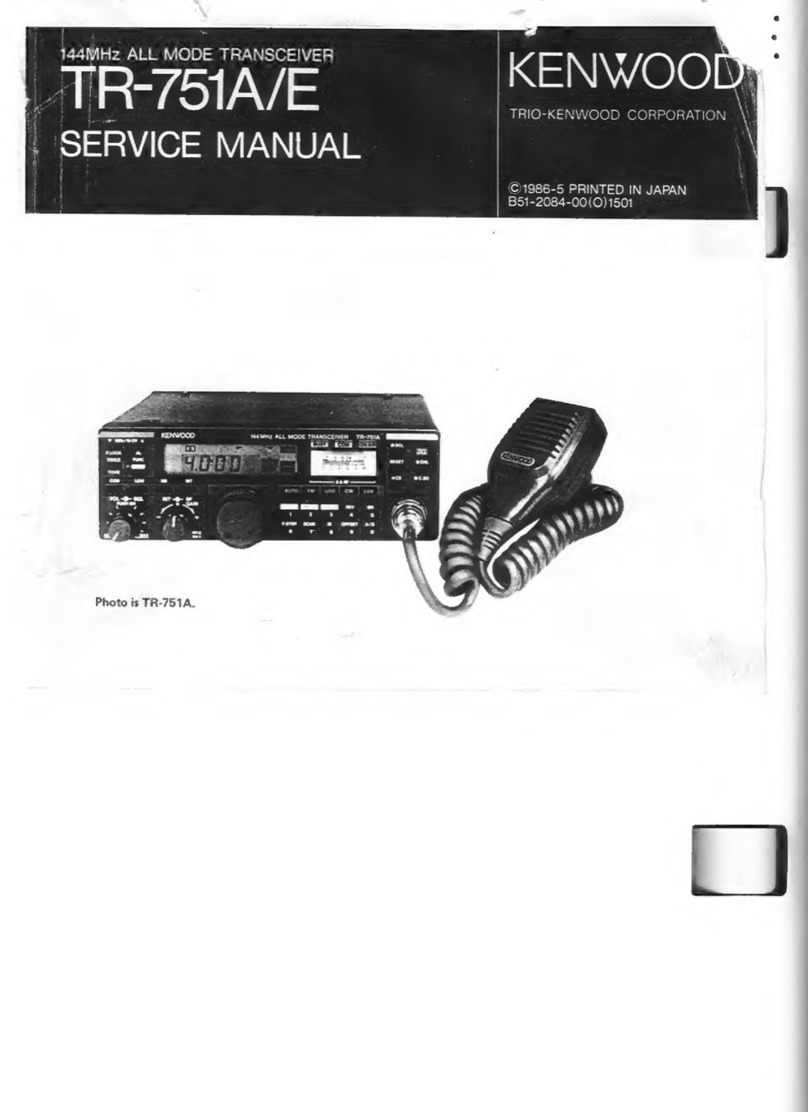 Kenwood TR-751A Service manual