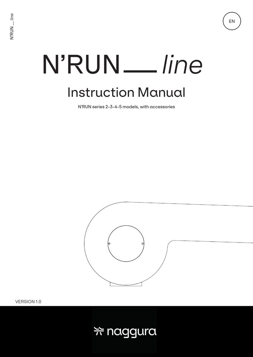 Naggura N'RUN Series instruction manual