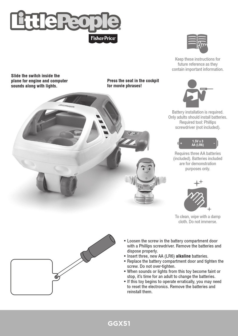 Fisher-Price LittlePeople GGX51 User manual