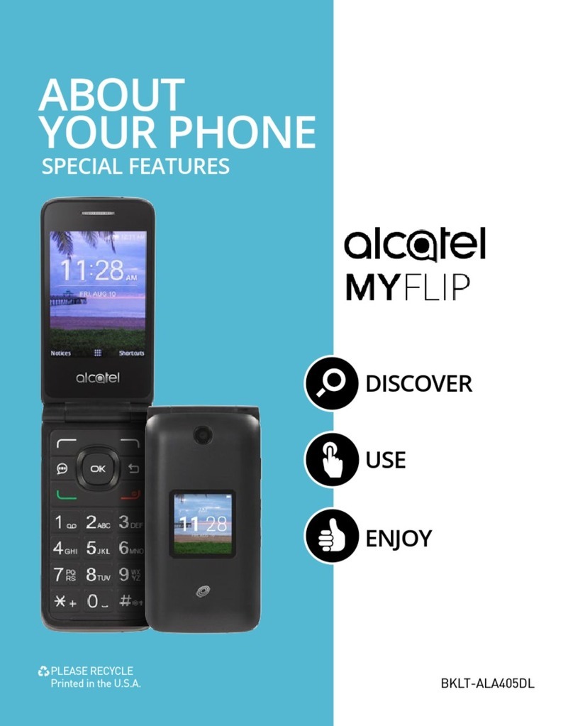 Alcatel MYFLIP BKLT-ALA405DL User manual