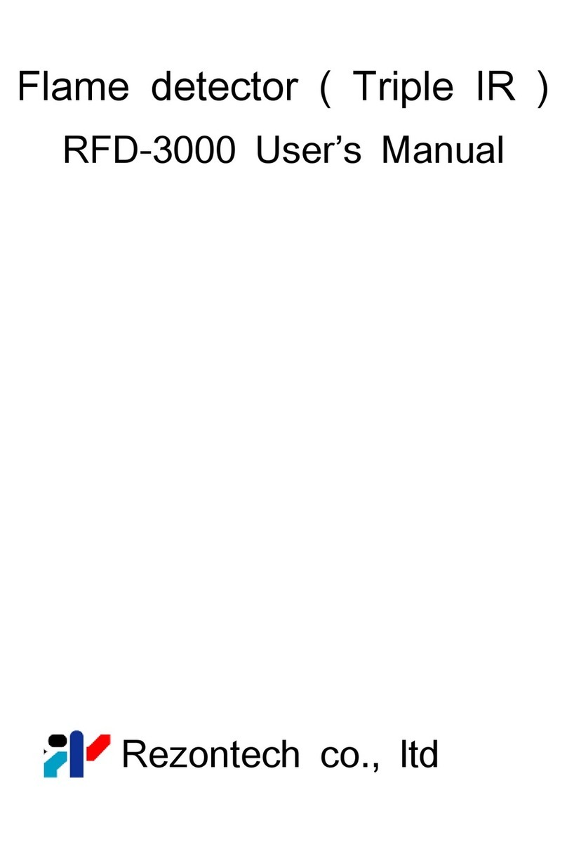 Rezontech RFD-3000 User manual