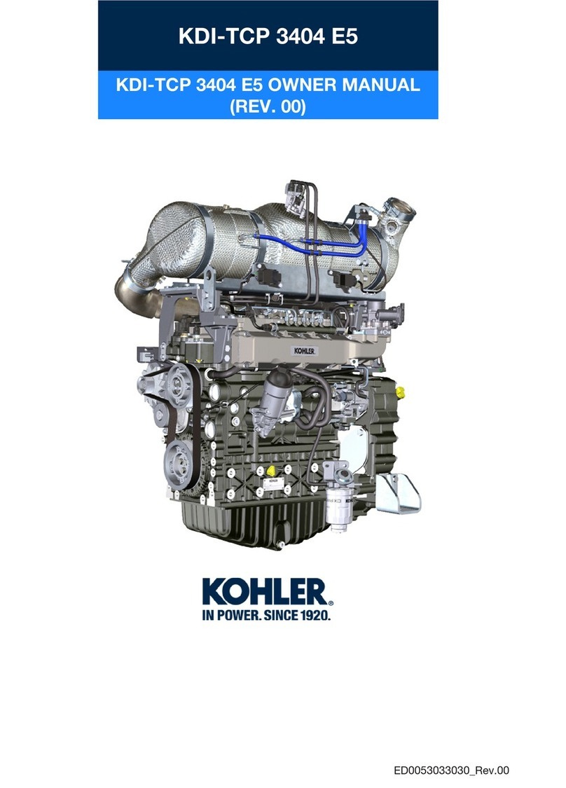 Kohler KDI-TCP 3404 E5 User manual