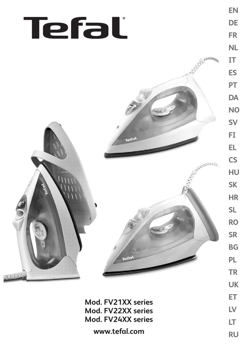 TEFAL FV24 Series User manual