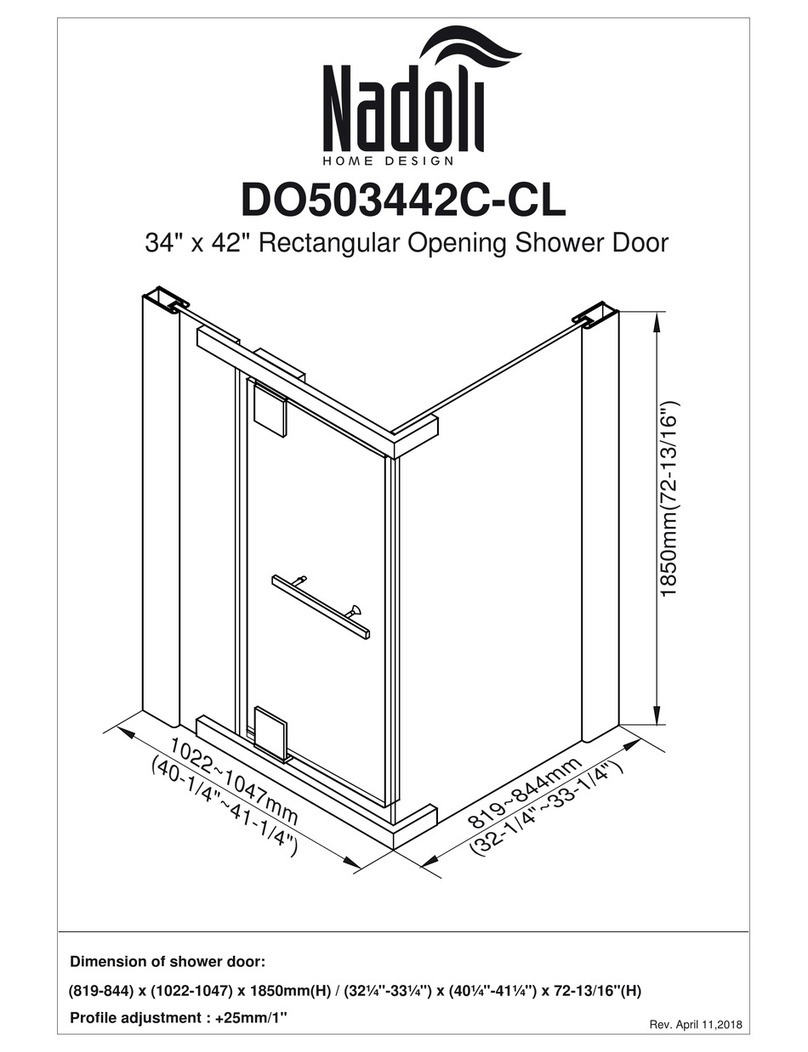 Nadoli DO503442C-CL quick start guide