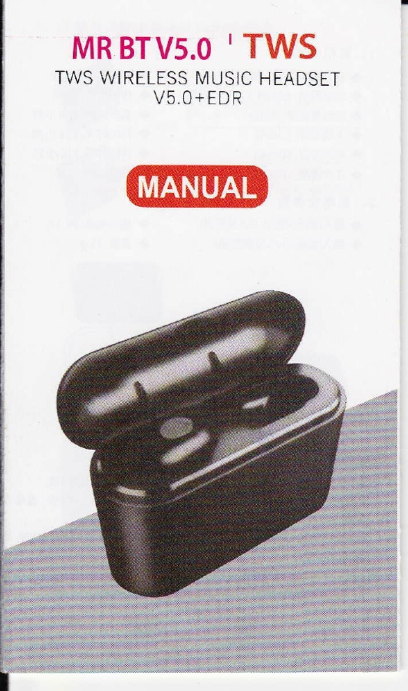 tws MR BT V5.0 manual