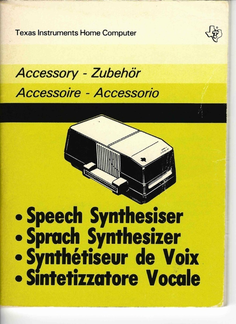 Texas Instruments PHP1500 User manual