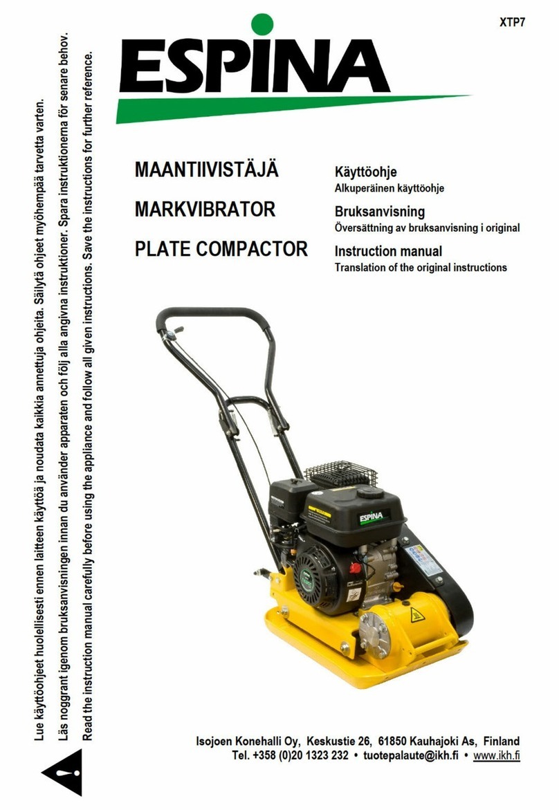 Espina XTP7 instruction manual