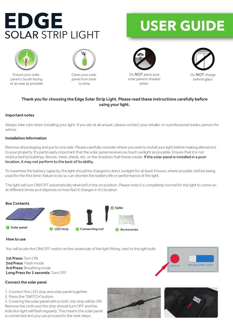 solarcentre EDGE User manual