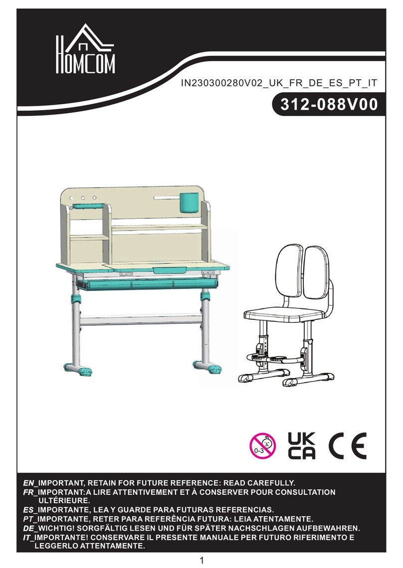 HOMCOM 312-088V00 manual