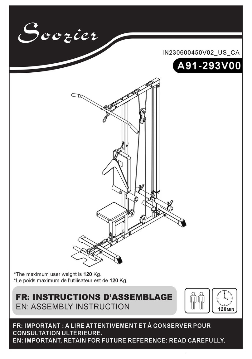 Soozier A91-293V00 User manual Soozier A91-293V00 User manual