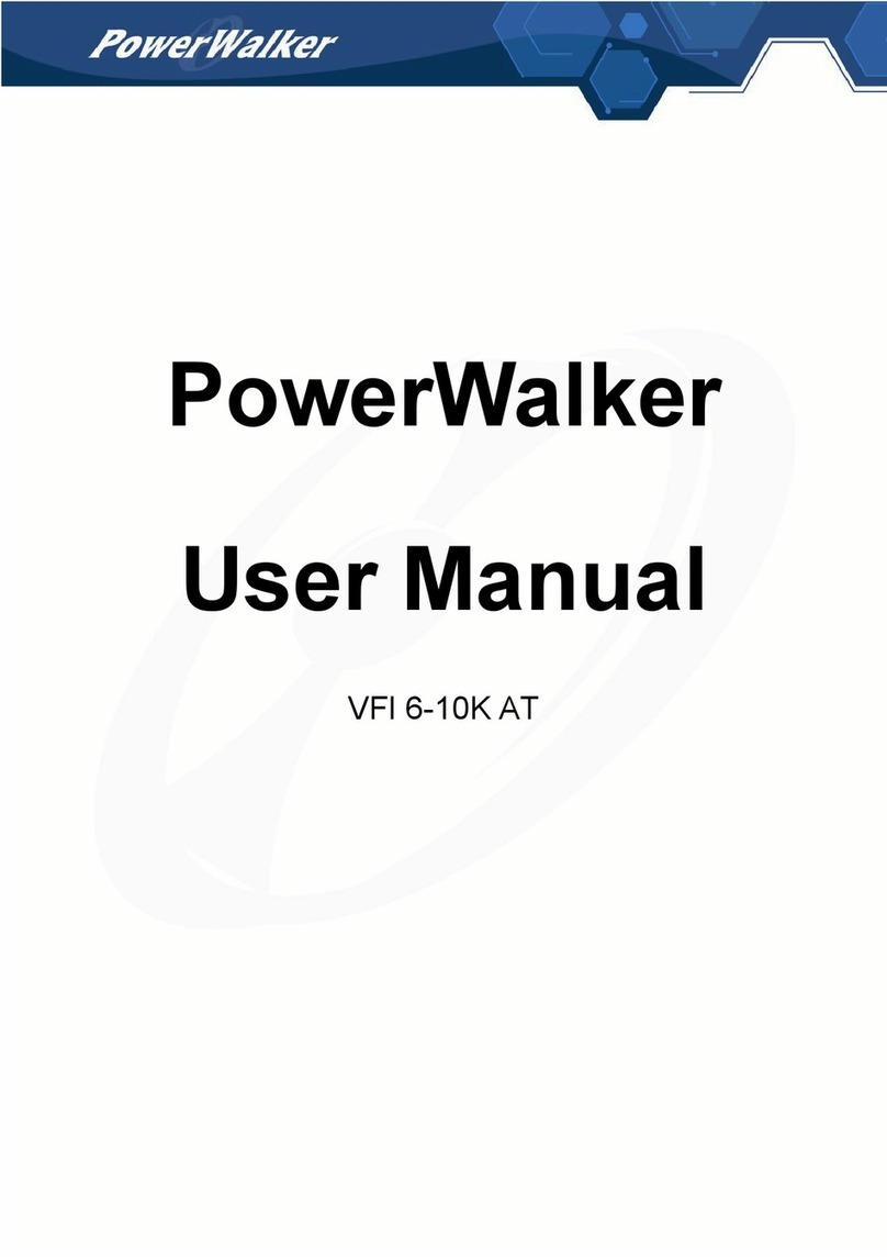 PowerWalker VFI 6000 AT User manual
