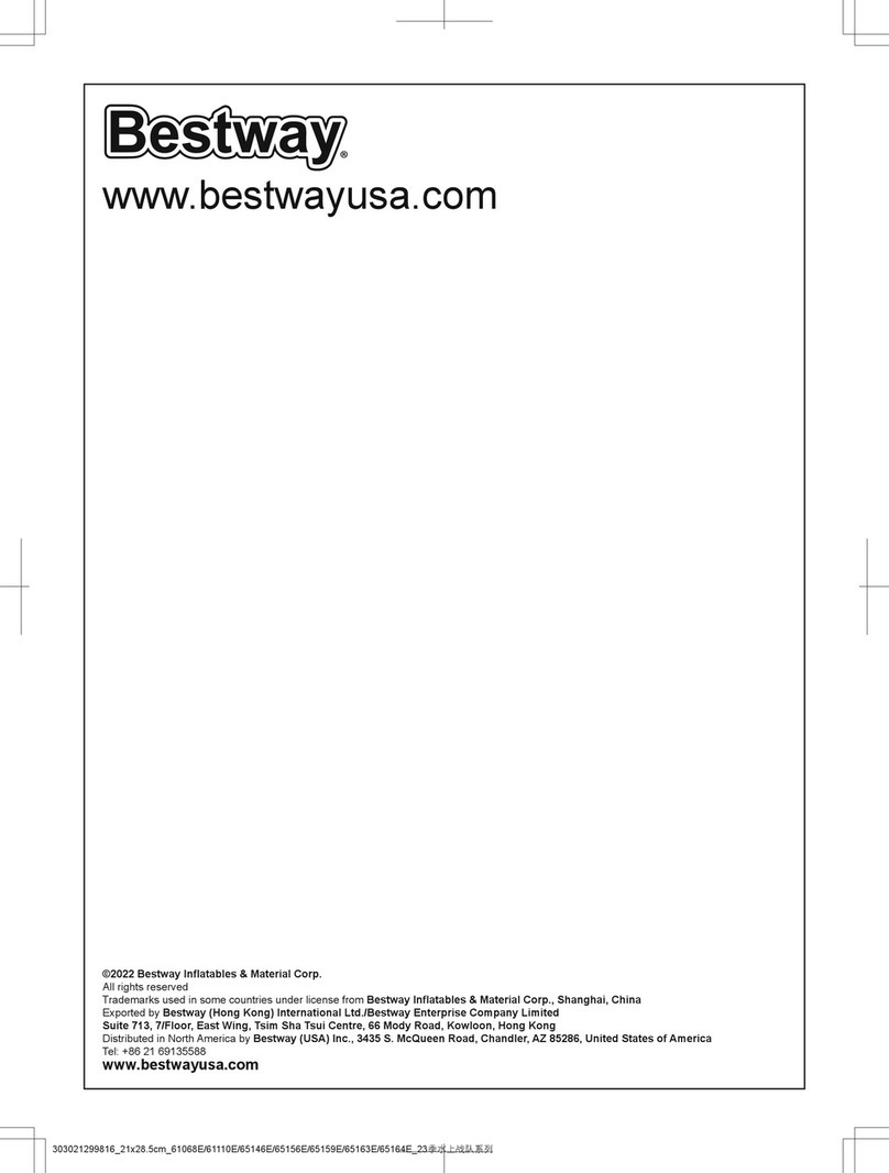 Bestway Hydro-Force Voyager X3 manual
