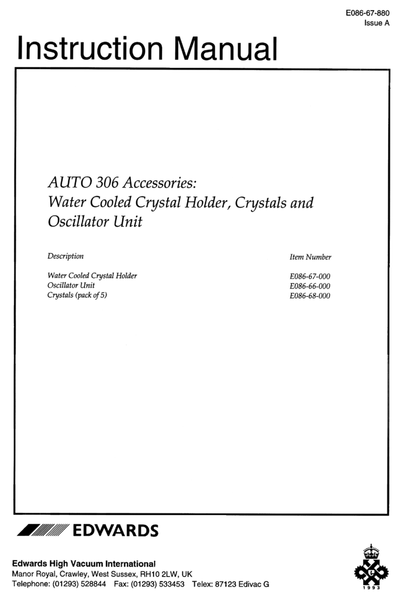 Edwards AUTO 306 instruction manual