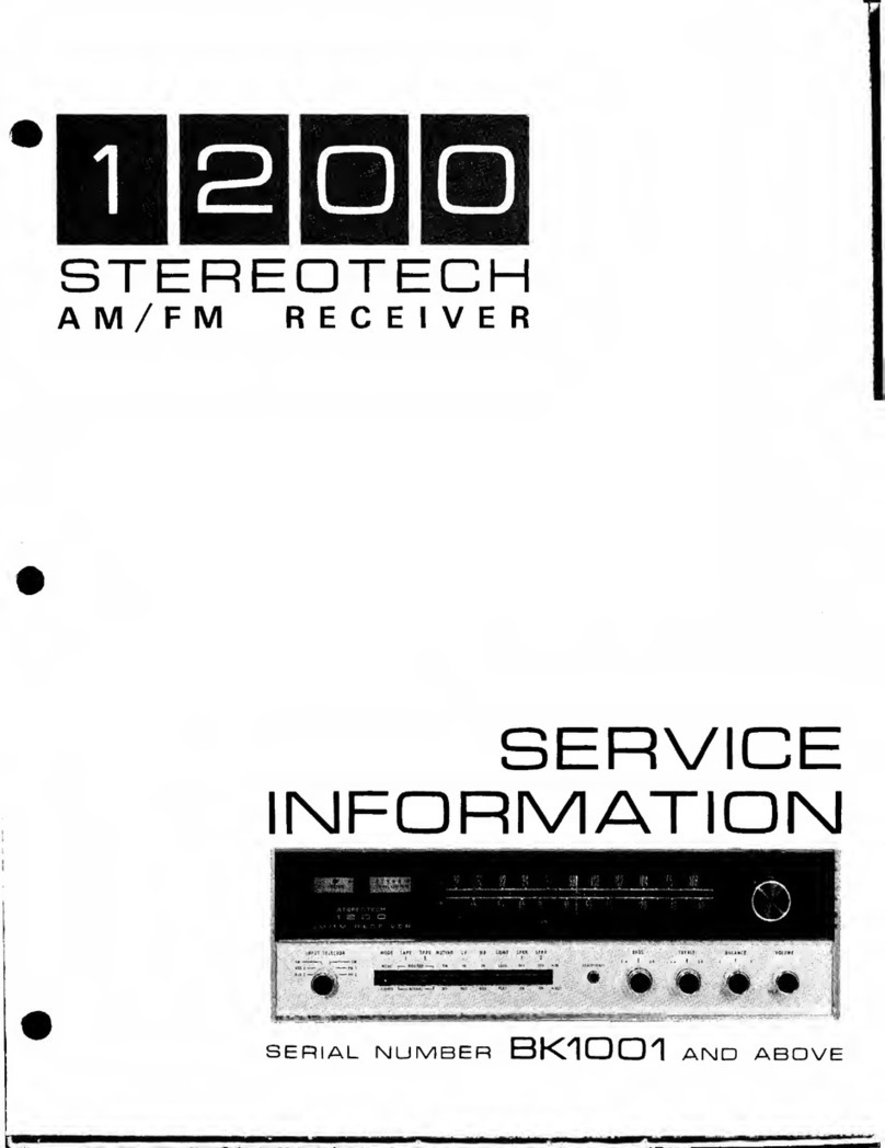 McIntosh 1200 Operating and installation instructions McIntosh 1200 Operating and installation instructions