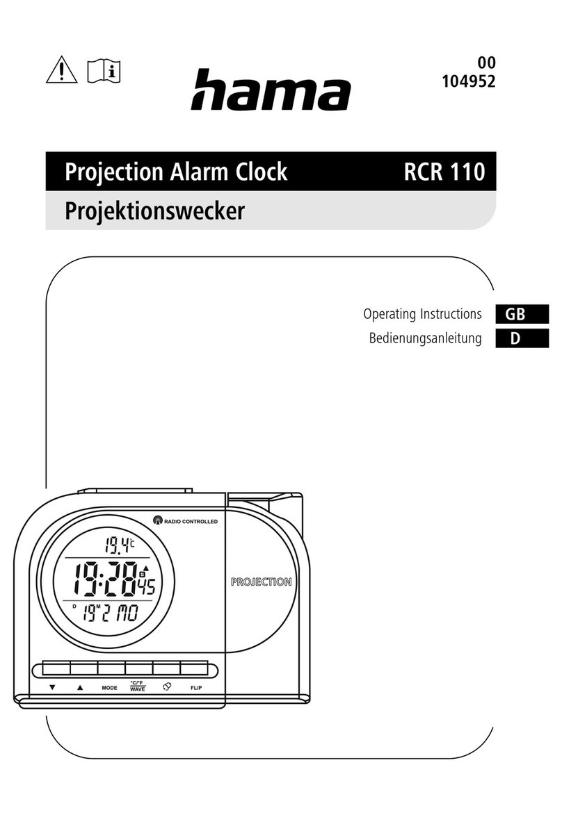 Hama RCR 110 operating instructions