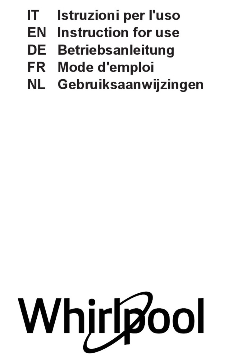 Whirlpool WHVF 92F LM X Instructions for use
