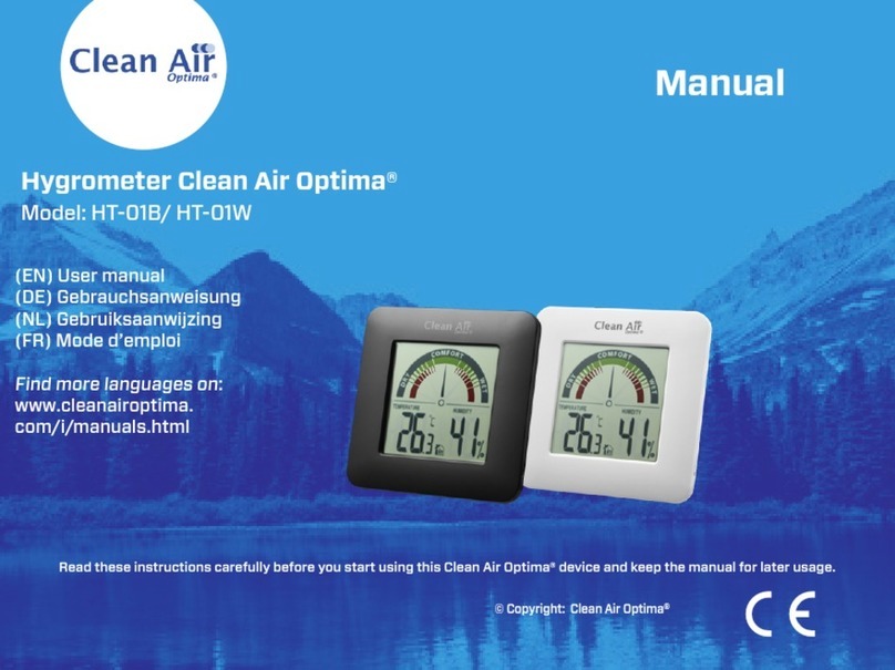 Clean Air Optima HT-01B manual