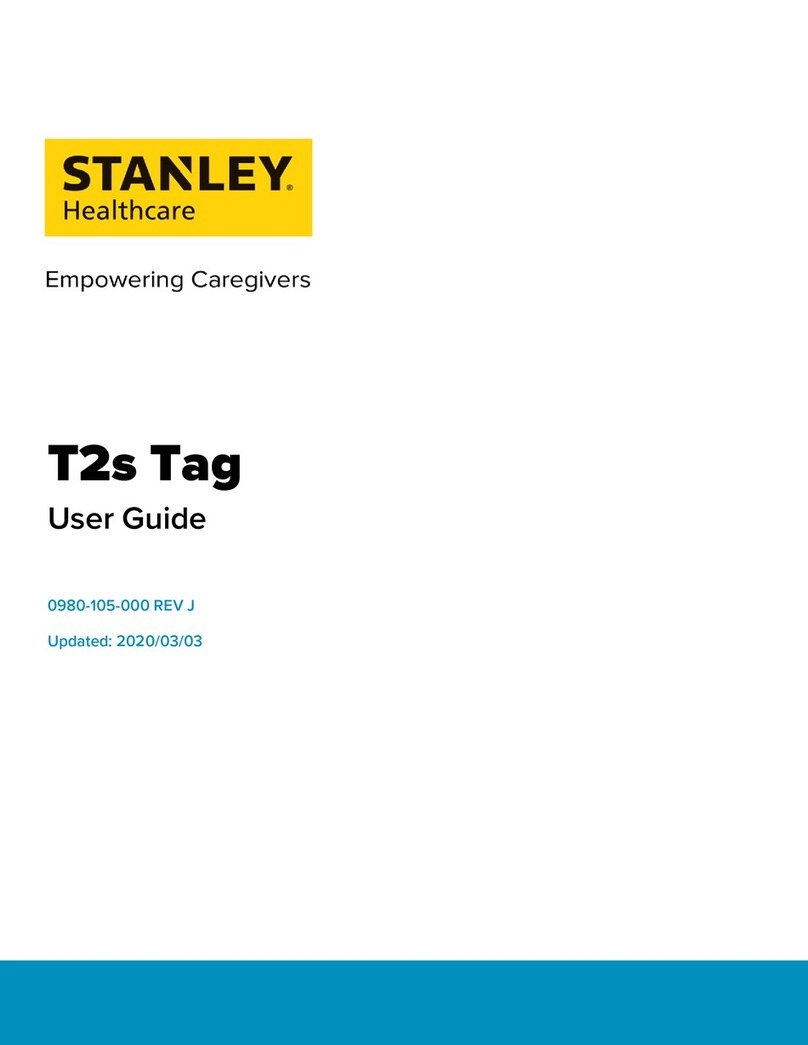 Stanley Healthcare T2s Tag user guide