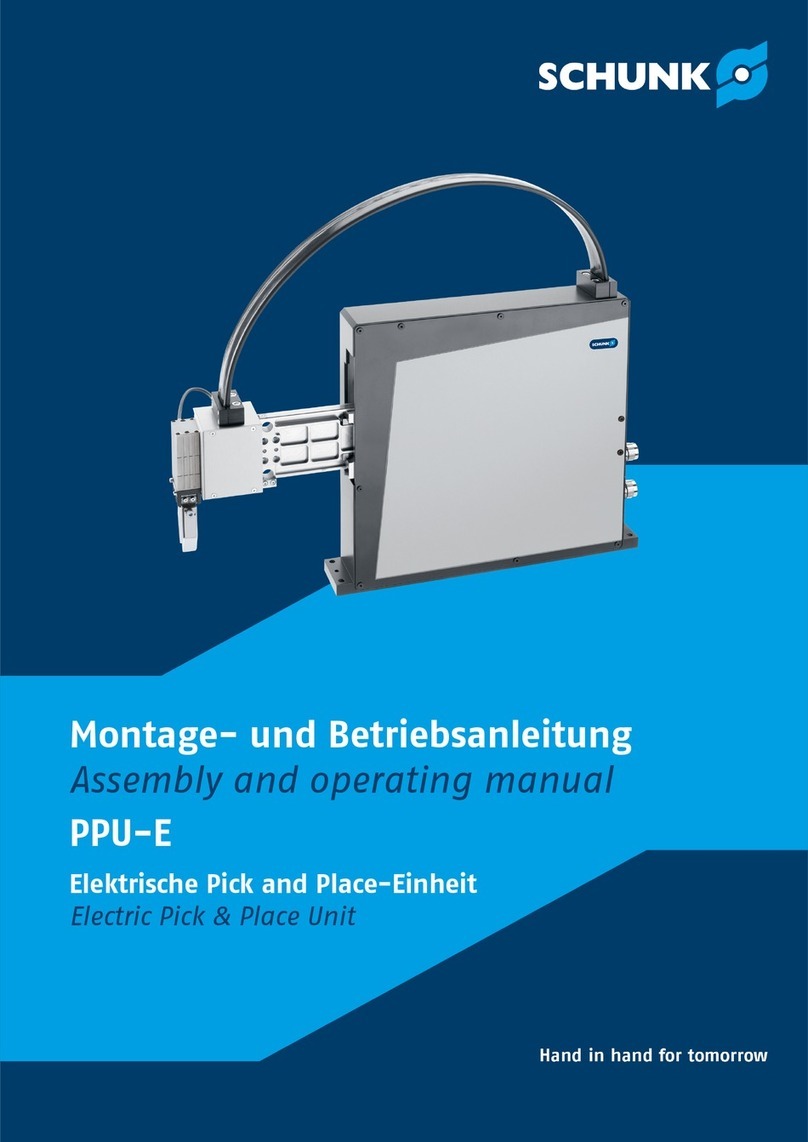 SCHUNK PPU-E User instructions