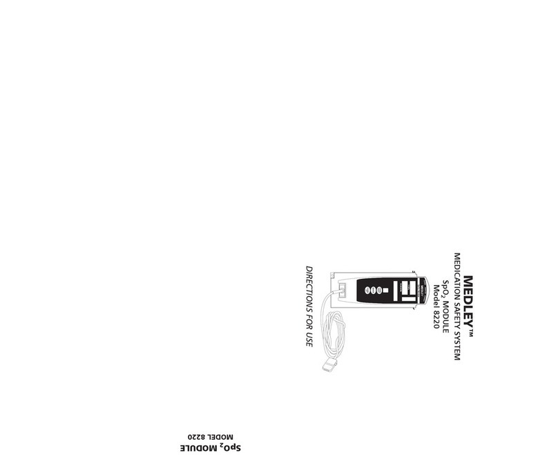 Alaris Medical Systems MEDLEY 8220 Directions for use Alaris Medical Systems MEDLEY 8220 Directions for use