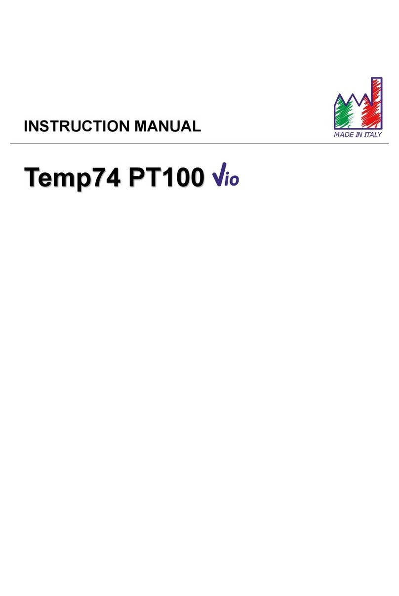 XS Temp74 PT100 Vio instruction manual