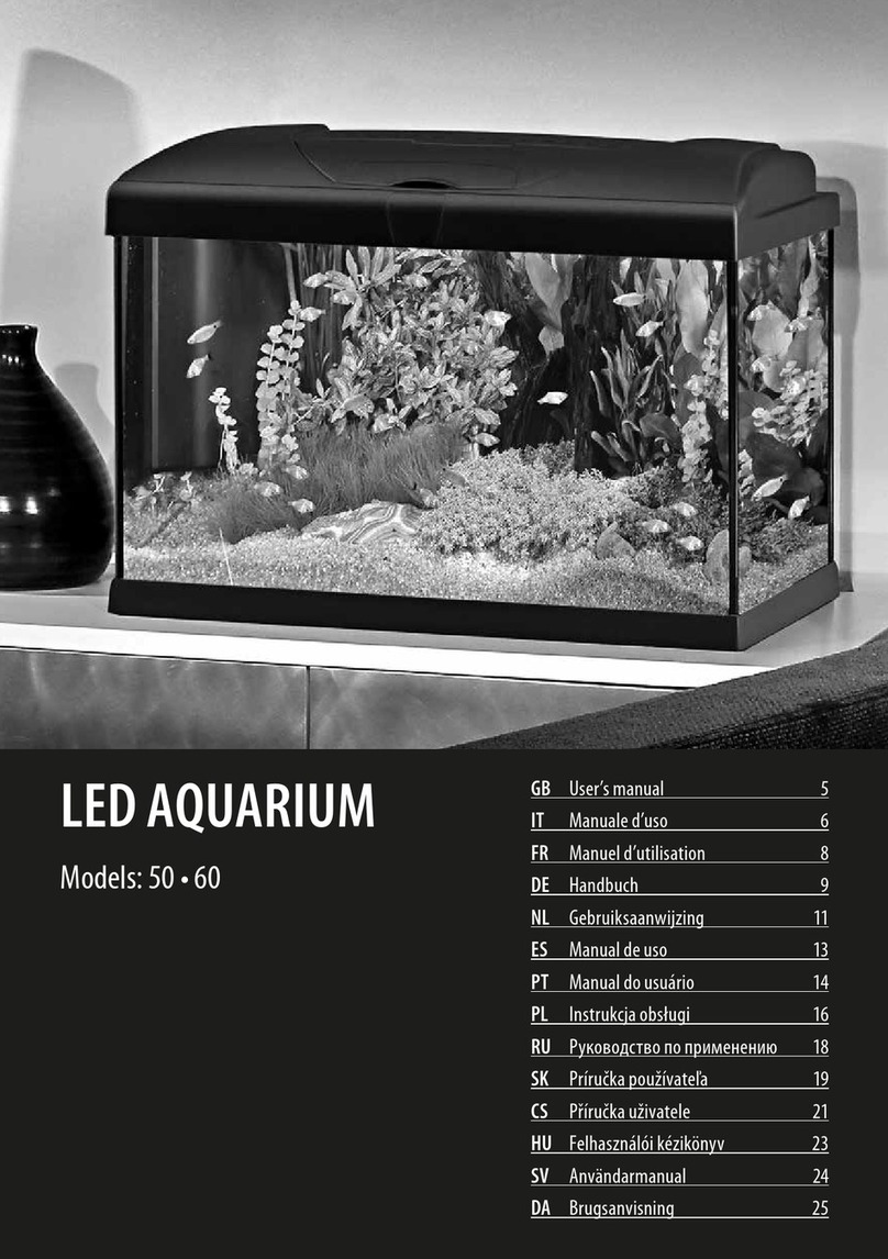 Hydor CAPRI 60 LED User manual Hydor CAPRI 60 LED User manual