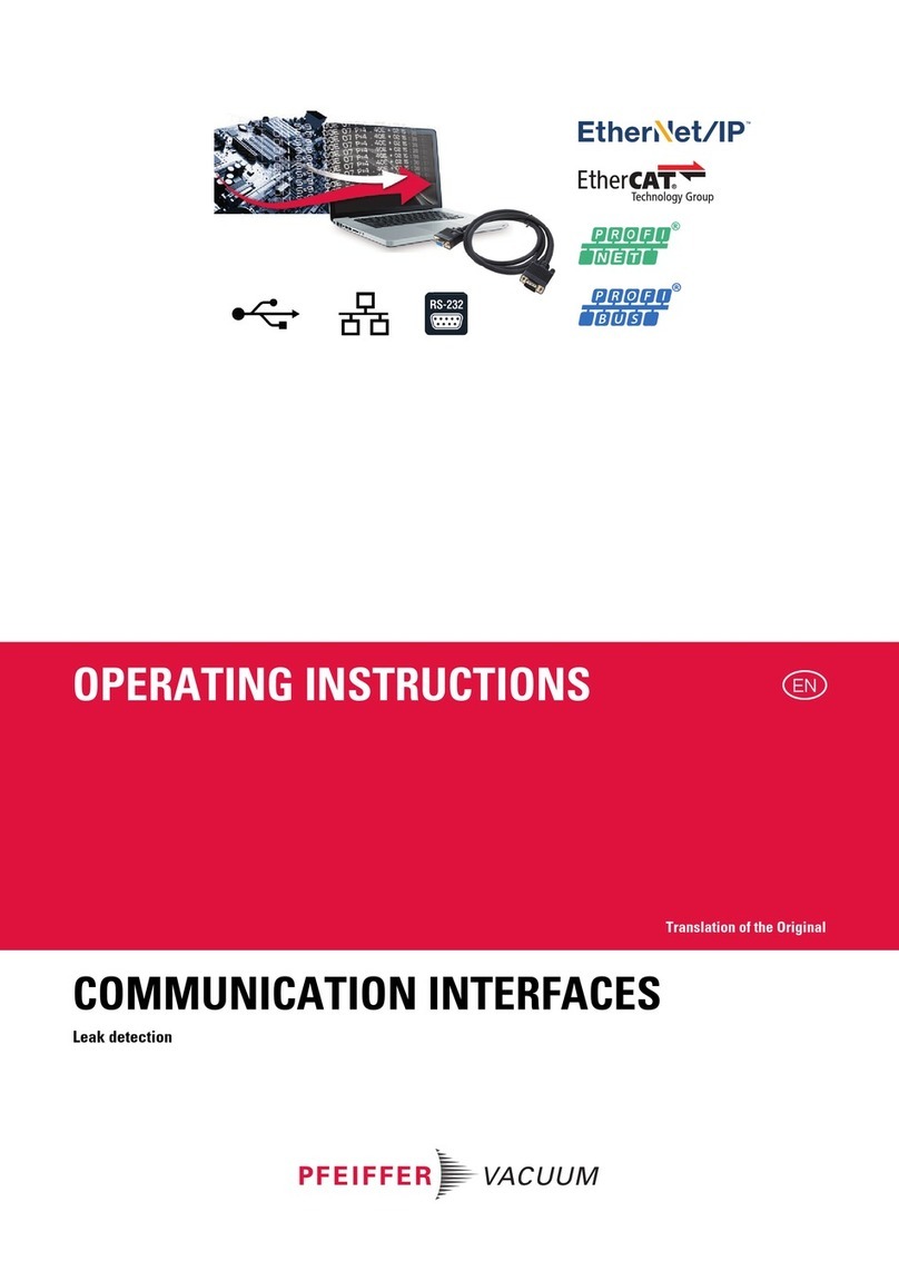 Pfeiffer Vacuum ASI 35 operating instructions