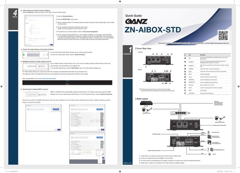QANZ ZN-AIBOX-STD User manual