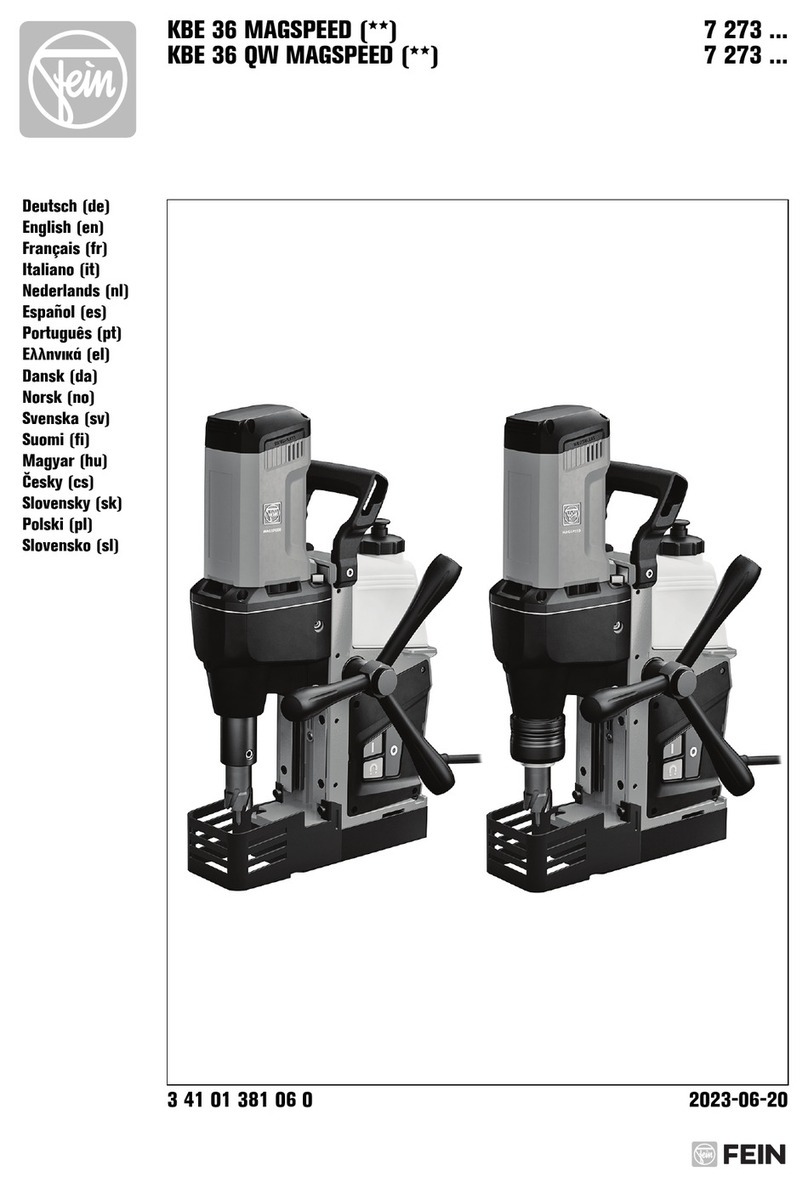 Fein KBE 36 MAGSPEED manual