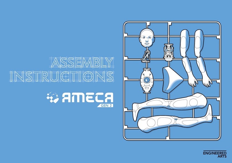ENGINEERED ARTS Ameca Gen2 Assembly instructions