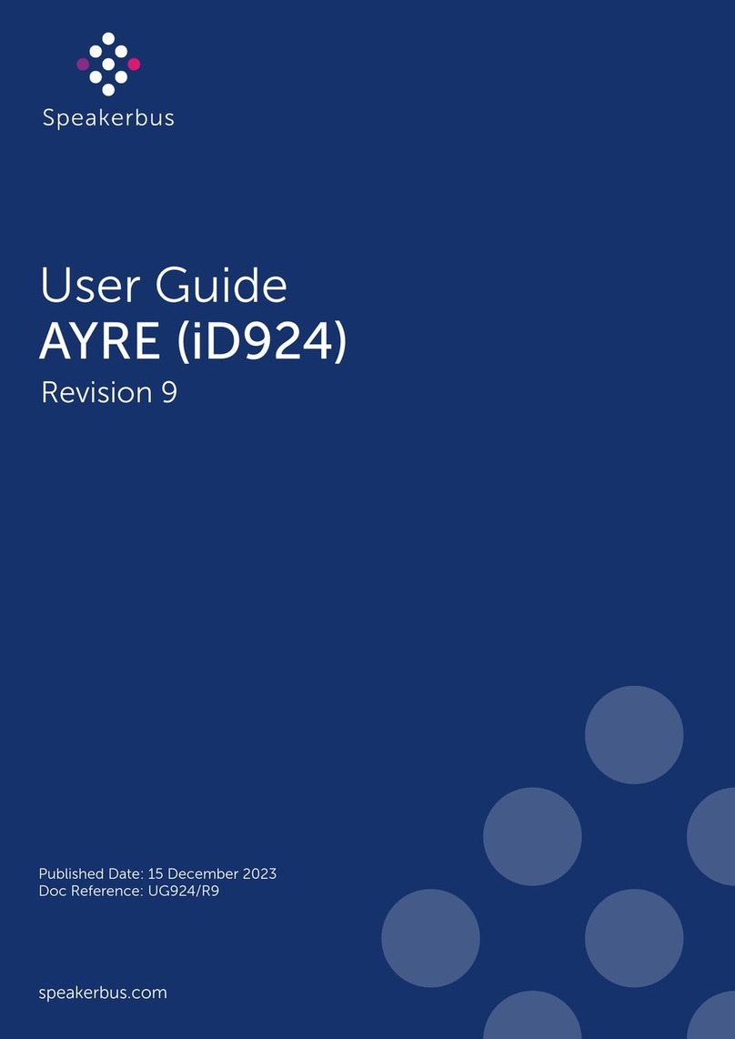 Speakerbus AYRE user guide