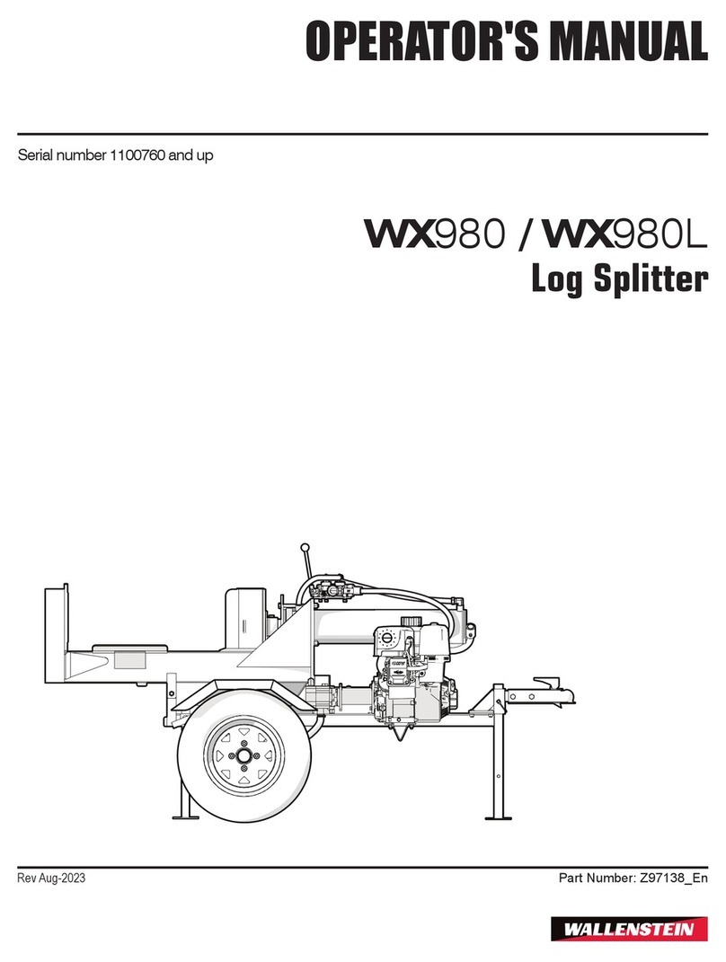 Wallenstein WX980 User manual