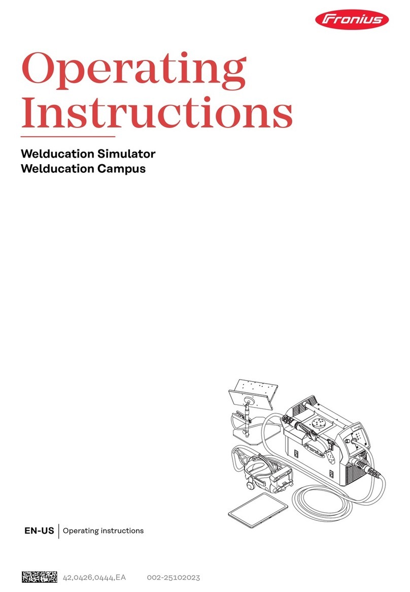 FRO­NIUS Welducation Simulator User manual