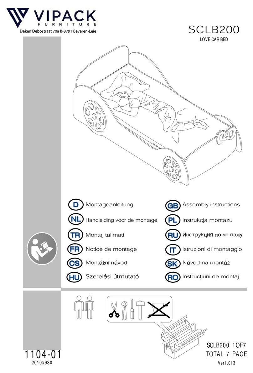 VIPACK SCLB200 Assembly instructions
