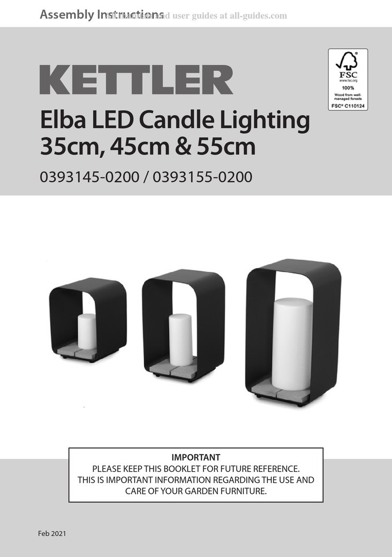 Kettler Elba 0393145-0200 Assembly instructions