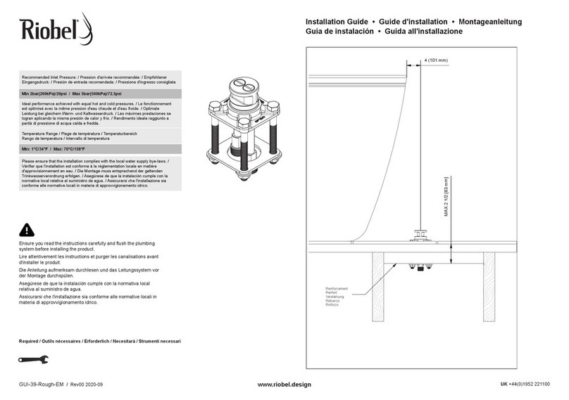 Riobel PB39C-EM installation guide