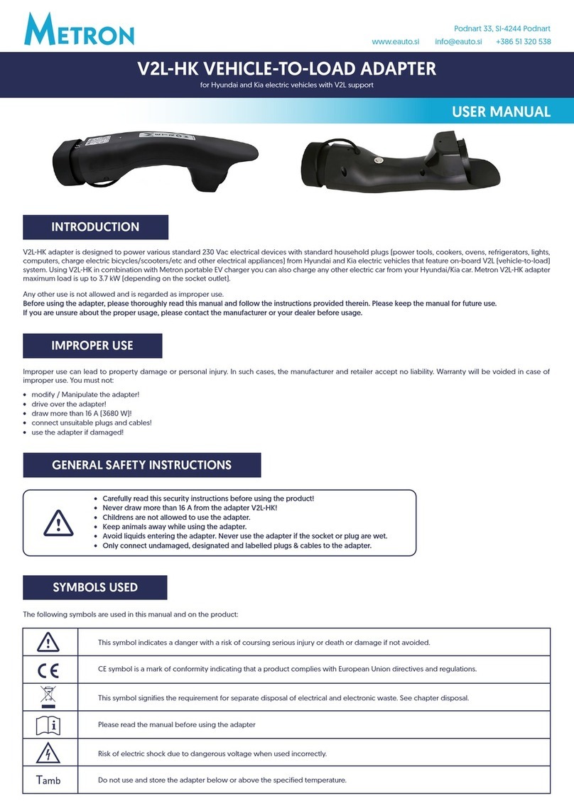 METRON V2L-HK user manual